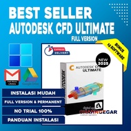 Autodesk CFD 2026 Ultimate Full Permanent Software analisis aliran fluida