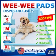 VIP Wee Wee Pad Eco Value PACK S M L XL Size Pee Pad Pet Pad Pet Sheet Dog Cat Diaper Toilet Weepad