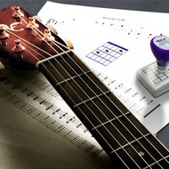 結他和弦指法原子印章, 輕鬆提高您的結他技巧並簡化學習和教學。
