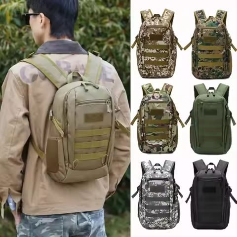 15L Outdoor Sport Backpack Travel Waterproof Large Capacity Men Backpack Rucksacks Camping Hiking Fi