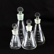 50/100/150/250ML Glass Erlenmeyer Flask Conical Bottle Lab Chemistry Glassware