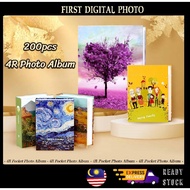 Album Gambar 4R Photo Album 4R 200pcs Pocket 4R Album 200 Keping
