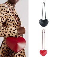 Alaia Goeur Bag Heart-Shaped Love Bag High-End Texture Heart Bag Genuine Leather Fashion All-Match O