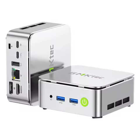 GMKtec G10 Mini PC AMD Ryzen 5 3500U 16GB DDR4 500GB SSD NVME Wifi5 BT5.0 Windows 11 Triple Display 