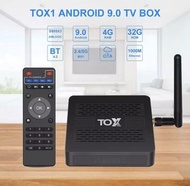 TOX1 Amlogic S905X3 TV Box Android 9.0 4GB RAM 32GB EMMC Set Top Box 2.4G 5G WIFI Bluetooth Transpee