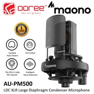 MAONO AU-PM500 / AU-PM500T LDC XLR CONDENSER MICROPHONE WITH 34MM LARGE DIAPHRAGM AND STUDIO GRADE S