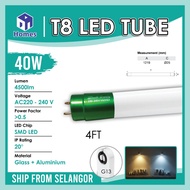 (30pcs) 40w 20w LED T8 Super Extra Bright Tube 4Ft Daylight 30pcs per Carton Package
