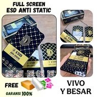 Tempered glass FULL glass clear tempered glass anti static VIVO Y5S Y21 Y21T Y21S Y21A Y22 Y22S Y27 