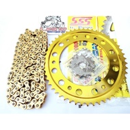 Gear Set Gearset Sss 428 CRF 150 CRF150 L CRF150L Gear Gold Color Gold SSS