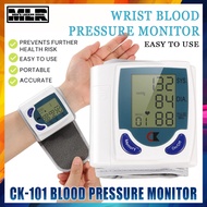 CK-101 Wrist Blood Pressure Monitor Portable Electronic Digital Automatic Wrist-Type Blood Pressure BP Monitor Device