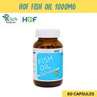 HOF Fish Oil 60 Capsules 1000mg (EPA 180mg DHA 120mg)