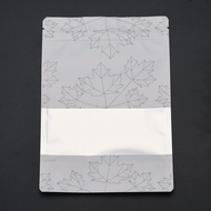 10 Sheets Plastic Ziplock Bag Aluminum Foil Can Hold Food Size 23x16x0.2cm Inner Measure: 14.5cm Win