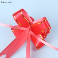 TimeHebay 20 Pcs Ribbon Pull Bows Gift Knot Ribbon Wedding Gift Decoration Gift Wrapping Bows Packing Car Decor EN