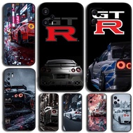 for Redmi Turbo 4 Pro Note 14 Plus cool GTR R35 racing car zm.3 TPU Silicone Black protective phone 