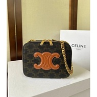 Celine Arc de Triomphe Underarm Bag Female New Arc de Triomphe Bag Chain Bag Small Square Bag Box Ba