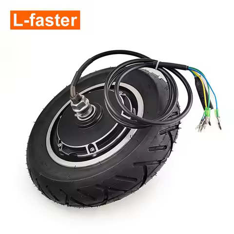 Electric Scooter Bike Wheel Brushless Motor Hub 10x2.50 Tire 350W 36V Reach Speeds up to 35 Km/h