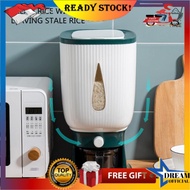 10 kg Rice Dispenser Rice Dispenser Automatic Rice Storage Container 10 kg Rice Box With Drying Cont