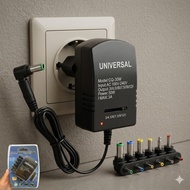 Universal Adapter 3v 4.5v 6v 7.5v 9v 12v 3a Adapter DC Switching