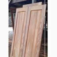 Terlaris Po 10 Set Pintu Bahan Kayu Jati Tidak Di Cat / Plitur Ready