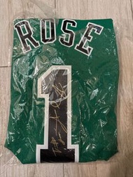 Mitchell & Ness Derrick Rose 公牛隊球衣 Derrick Rose 親筆簽名