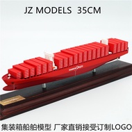 35cm Container Box Ship Model Container Transportation Cargo Ship Air Transport Cargo On behalf of G