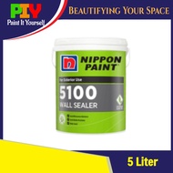 Nippon Paint 5100 Wall Sealer / Cat Undercoat Dinding Rumah - 5 Liter