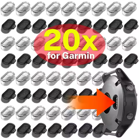 Transparent Dust Cover for Garmin Forerunner 955 945 255 Fenix 8 8X 7 Pro 7S 7X 6 6S 6X Soft TPU Dus