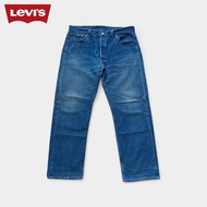 กางเกงยีนส์ Levi’s 501 Made in USA 🇺🇸 กระดุมเลข 552 เอว 38 ยาว 40.5 ปลาย 9 มือสอง สภาพดี ไม่มีตำหนิ