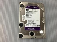 電腦雜貨店→3.5吋 SATA WD硬碟 監控紫標 型號:WD40PURZ  4TB二手良品 $2200  