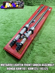 HONDA XRM125 CARB/F.i  / XRM110 / RS125 CARB/F.i MUTARRU LIGHTEN FRONT SHOCK ASSEMBLY V2