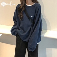 [S - 7xl] Unisex Imported Korean Women'S Hoodie Sweater Premium Fleece Material Screen Printed Model