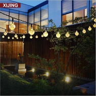 Solar Powered 30 LED String Light Garden Path Yard Decor Lamp Home Outdoor