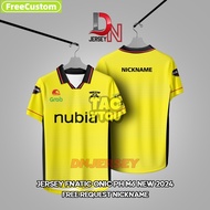 Fnatic ONIC PH Special M6 JERSEY New (free Custom Nickname)