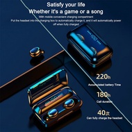 Oringinal F9-V5.0 Bluetooth 5.0 Earphone TWS Fingerprint Touch Earphone HiFI Stereo