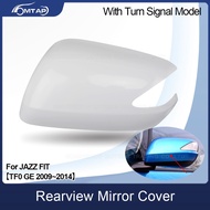 MTAP For JAZZ Rearview Mirror Cover Side Mirror Housing Shell For HONDA FIT JAZZ GE6 GE8 2009~2014 Outer Rearview Mirror Cap Housing