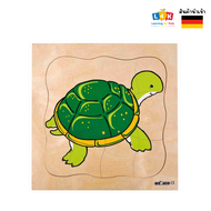 จิ๊กซอว์วัฏจักร:เจ้าเต่าน้อยโตไว (Multilayer Puzzles : Grow Up Turtle)  [Beleduc]