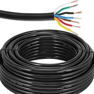 Vehicle Cable 7 Core 20 m Cable Trailer 7-Pin Camping Vehicle Cable Cross Section 7 x 0.5 mm² Traile