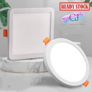 CJ LED Downlight 6W 12W 18W 20W Ultra Slim LED Recess Downlight Round / Square LED Downlight