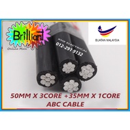 ABC CABLE 50MM X3CORE & 35mmX 1CORE ABC CABLE (loose cut)