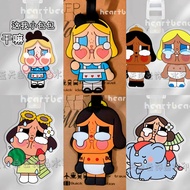 Crybaby Luggage Tag Tags Fashion Trend Cute Alice Elephant Thailand Twin Watermelon 哭娃行李包包