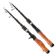 batang pancing tali pancing benang batu ladung pancing Gun Handle Telescopic Lure Rod Winter Fishing