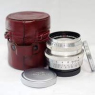 WWII 二戰小B Carl Zeiss Jena T Biotar 58mm f2, 1942年(極新淨)