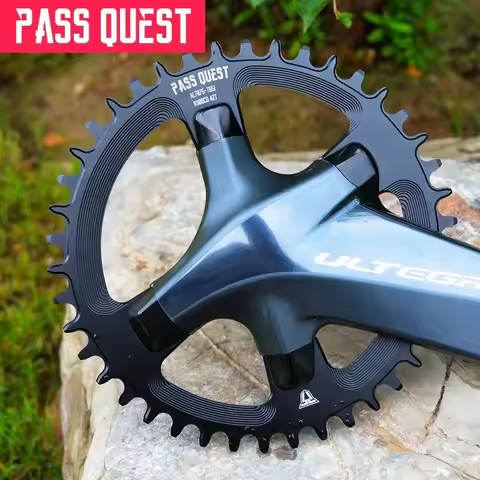 PASS QUEST 110BCD narrow wide chainring tooth plate for R8000 R7000 R9100 road bike folding bicycle 