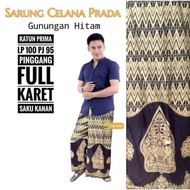 Batik Puppet Sarong Pants gunungan prodo Gold / sarcel Puppet