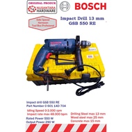 MESIN Bosch Impact Drill GSB 550 re 13 mm, 13 mm Drill machine, Bosch GSB 550 re brand, Bosch Drill 