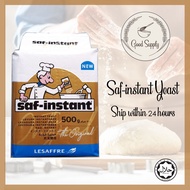 SAF INSTANT Instant Yeast 500g (Gold) Saf-Instant Yeast Yis Segera Ragi Ibu Roti