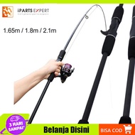 【Stok Lokal】IPARTSEXPERT Joran Pancing Murah Joran Karbon Carbon Solid Joran Kesting Pancing Casting Kuat 50kg Sutet Asli Fishing Spinning Casting Baitcasting Rod Joran Carbon Karbon Asli Japan Murah Cuci Gudang Solid Padat