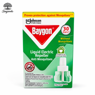 Baygon SC Johnson New Liquid Electric 30 Nights Anti Dengue Mosquito Repellent Refill (21.9ML)