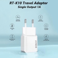 Robot RT-K10 Charger Adapter USB 5V/1A Charger Head Official Warranty