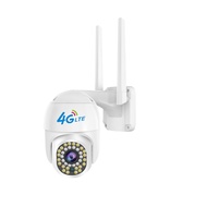 กล้องวงจรปิด 4G 3MP  1080P กล้องวงจรปิด cctv สีเต็ม Night Vision กลางแจ้ง กันน้ำ 4G  PTZ 360° outdoo